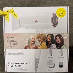T3 StyleMax Hair Dryer in White and Rose Gold